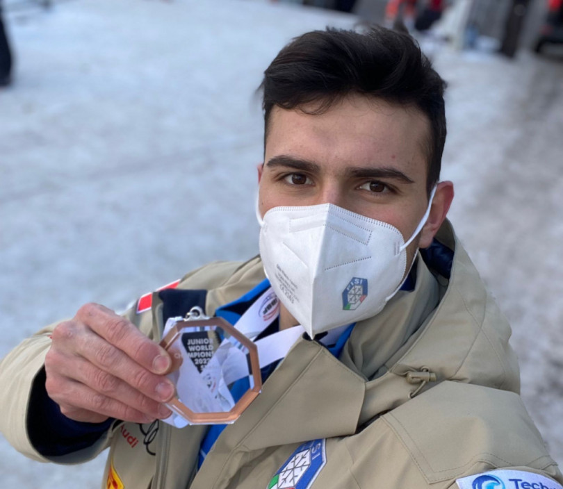Mondiali Juniores di skeleton: è bronzo per Bagnis!
